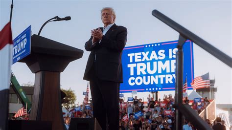 Trump to visit Texas for first 2024 campaign rally